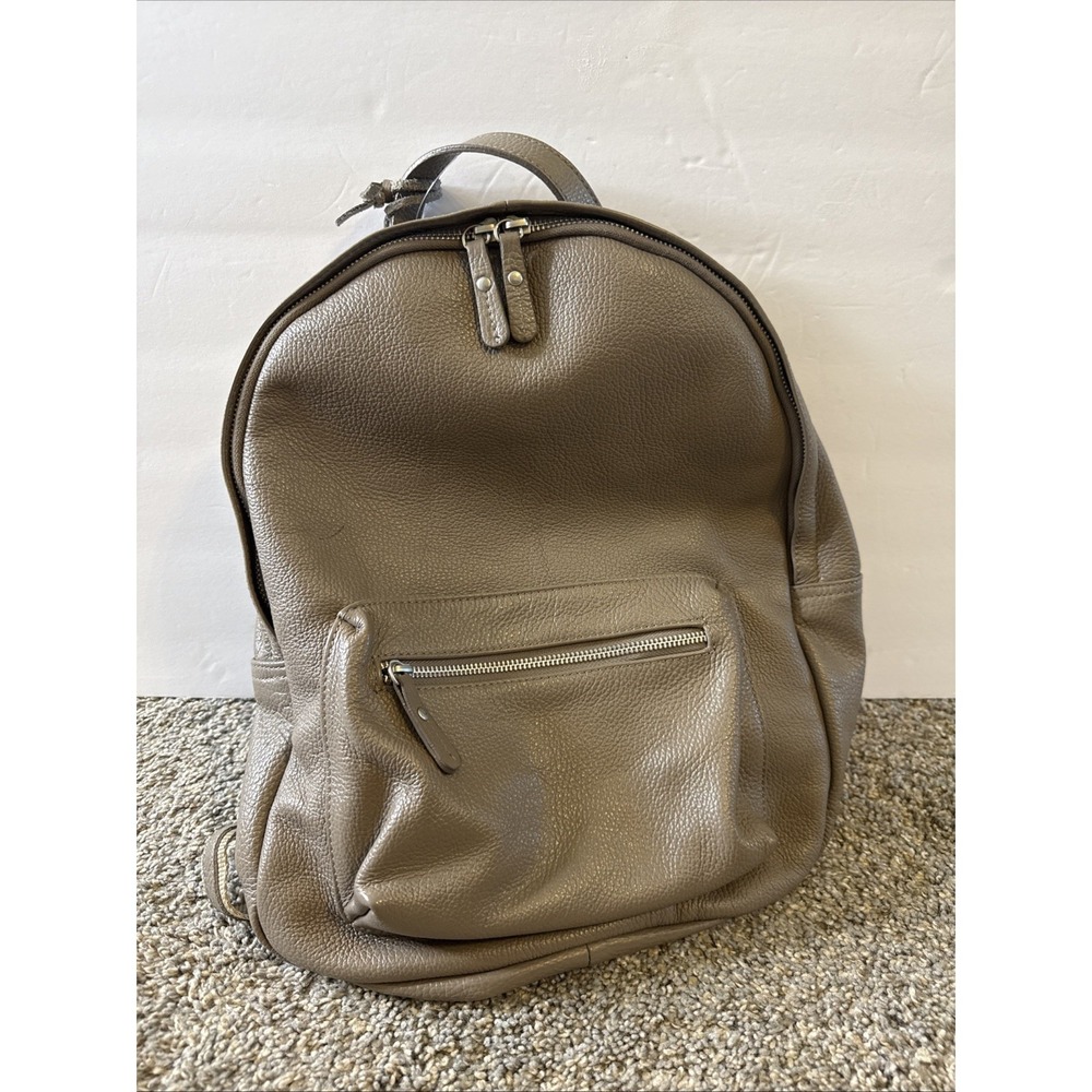 New American Eagle Genuine Leather Backpack Made in Italy